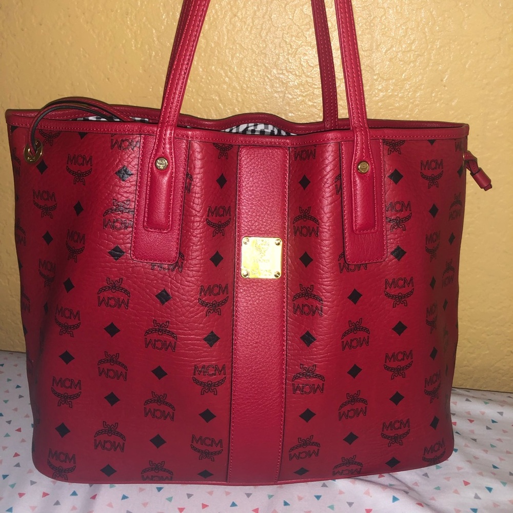 MCM Large Tote Bag